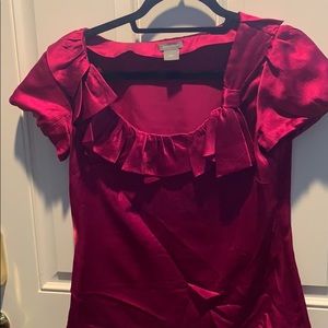 Silk satin blouse
